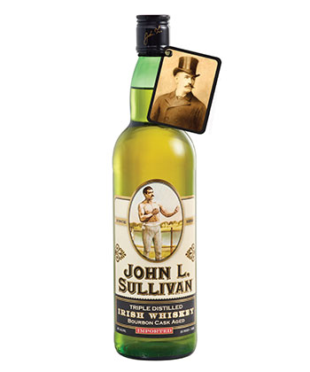 John L. Sullivan Blended Irish Whiskey is one of the best Irish whiskeys for 2026.