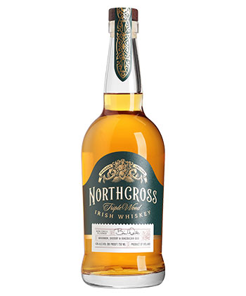 Northcross Triple Wood Irish Whiskey is one of the best Irish whiskeys for 2026.