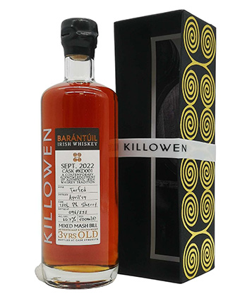 Killowen Barántúil Cask #001 ‘Mixed Mashbill’ is one of the most important Irish whiskeys of the 21st century.