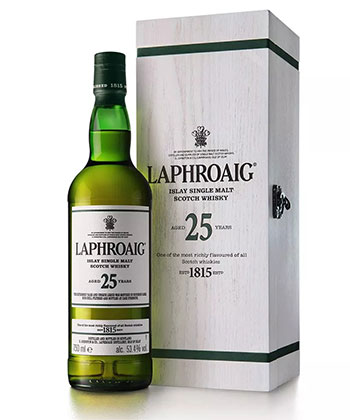 Laphroaig 25 Year is a Scotch worth the splurge, according to bartenders.