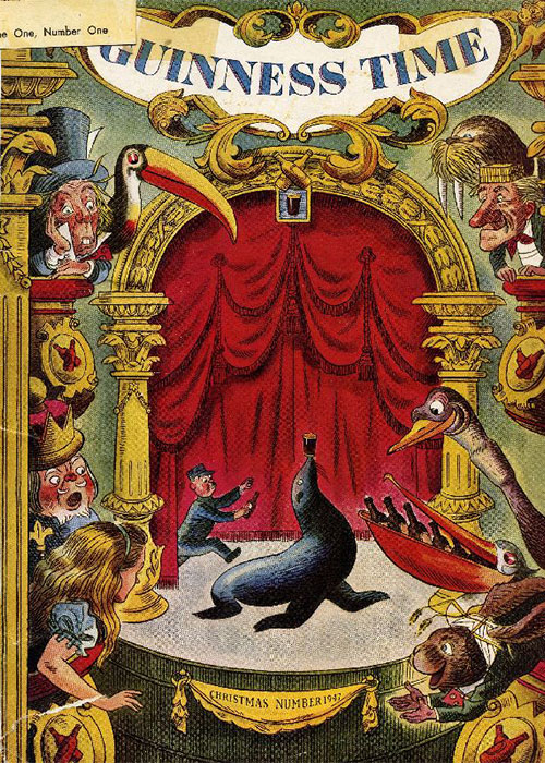 Guinness once published an employee-sonly magazine titled "Guinness Time."