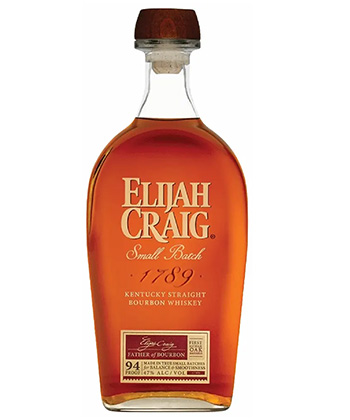 Elijah Craig Small Batch is one of the best whiskeys for beginners, according to bartenders.