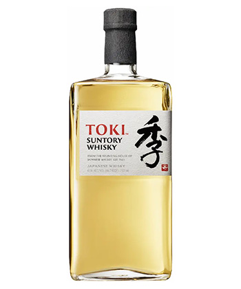 Suntory Toki is one of the best whiskeys for beginners, according to bartenders.