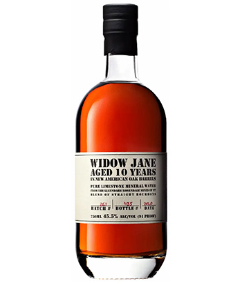 Widow Jane 10 Year is one of the best whiskeys for beginners, according to bartenders.