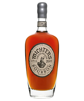 Michter’s 20 Year Kentucky Straight Bourbon is one of the best high-ABV bourbons.