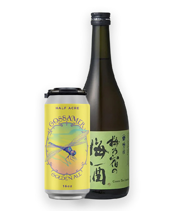 Farm.One Lager and Umenoyado Green Tea Umeshu is one of the best boilermaker combinations.