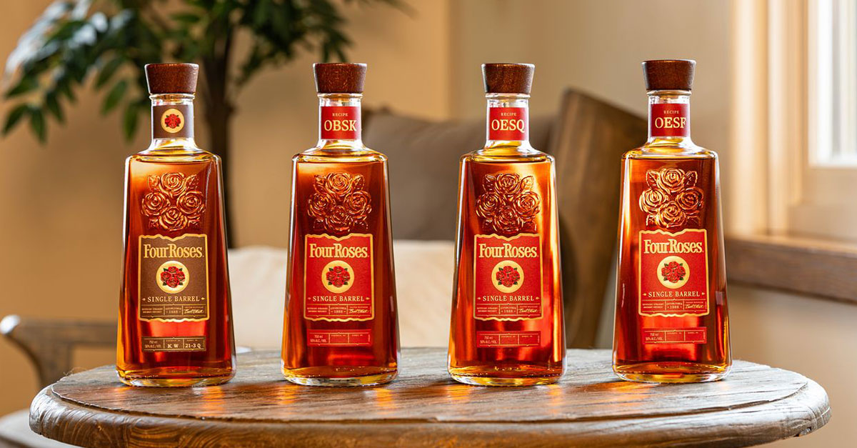 Four Roses Single Barrel ウイスキー2本セット Four Roses Releases Second Iteration of Its 100-Proof Single