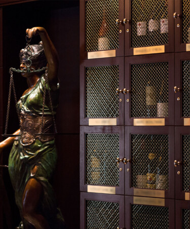 Inside the Wine Lockers at The Capital Grille — the Elusive Steakhouse Status Symbol
