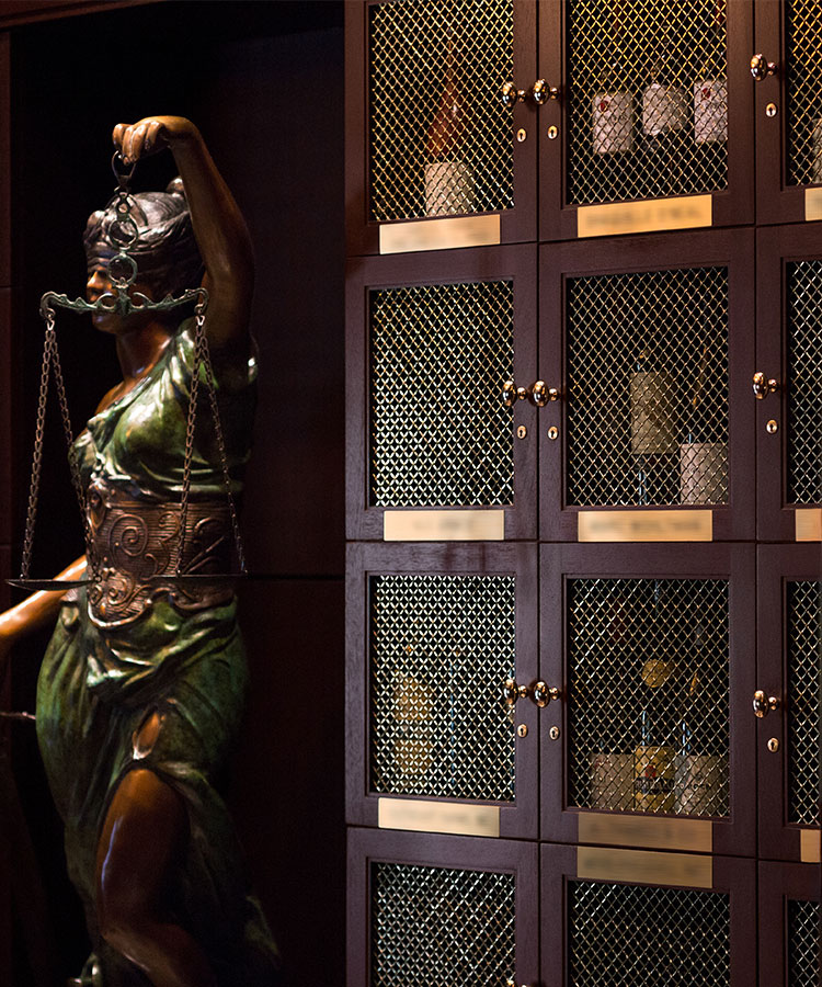 Inside the Wine Lockers at The Capital Grille — the Elusive Steakhouse Status Symbol