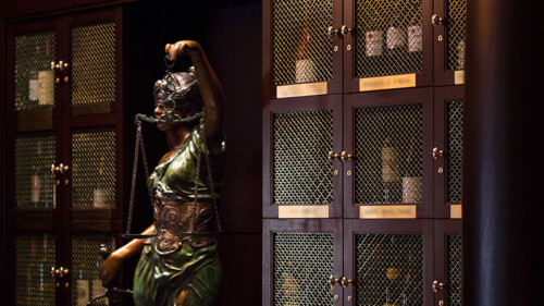 Inside the Wine Lockers at The Capital Grille — the Elusive Steakhouse Status Symbol