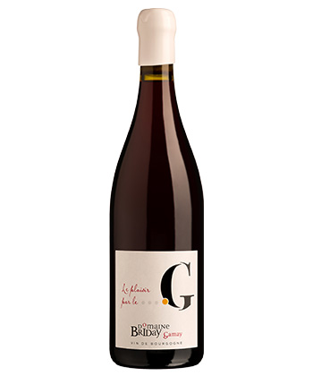 Domaine Briday Coteaux Bourguignons Gamay 2023 is one of the best red Burgundies that isn't Pinot Noir.