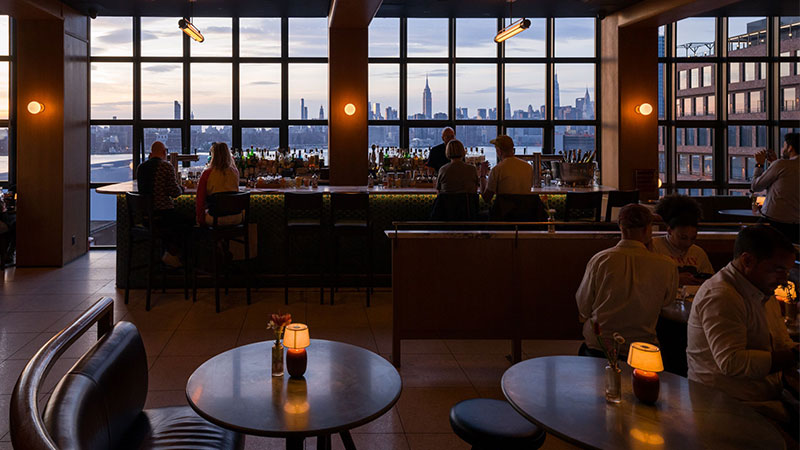 Bar Blondeau is one of the most iconic hotel bars in NYC.
