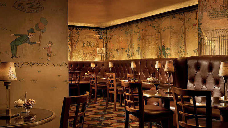Bemelmans Bar is one of the most iconic hotel bars in NYC.