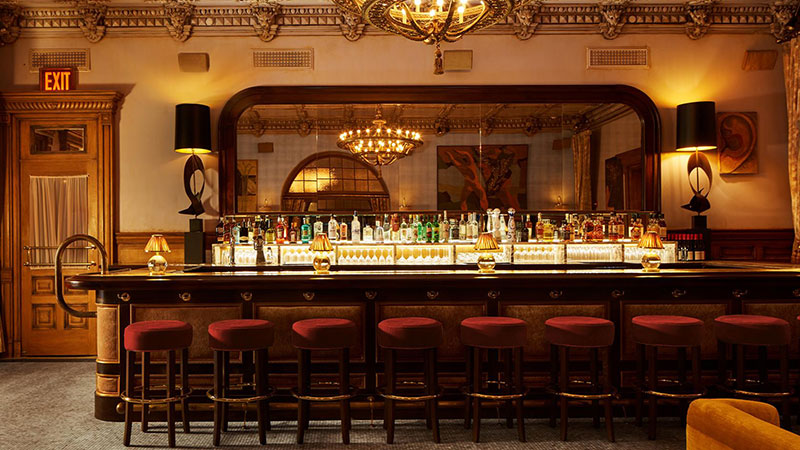 Lobby Bar is one of the most iconic hotel bars in NYC.