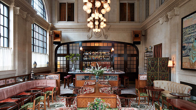 Swan Room is one of the most iconic hotel bars in NYC.