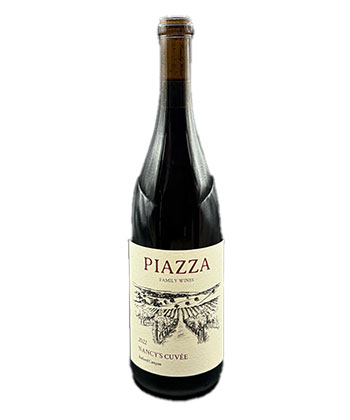 Piazza Family Wines Nancy's Cuvée 2022 is one of the best red blends for 2026.