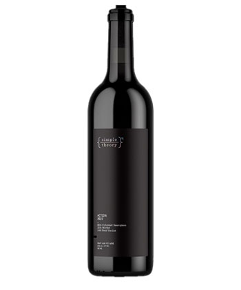 Simple Theory Wines Action 2022 is one of the best red blends for 2026.