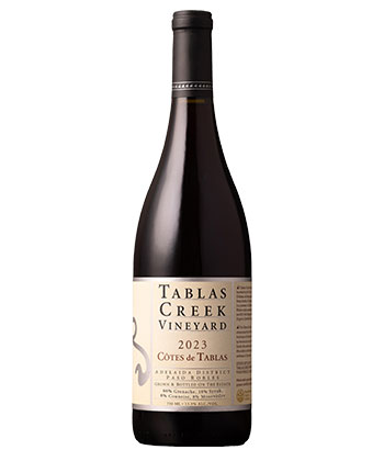 Tablas Creek Vineyard Côtes de Tablas Red 2023 is one of the best red blends for 2026.