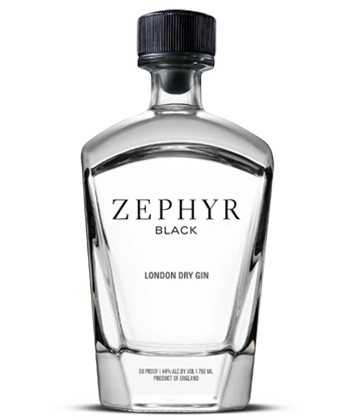 Zephyr Black Gin is one of the best gins for a Vesper, according to bartenders.