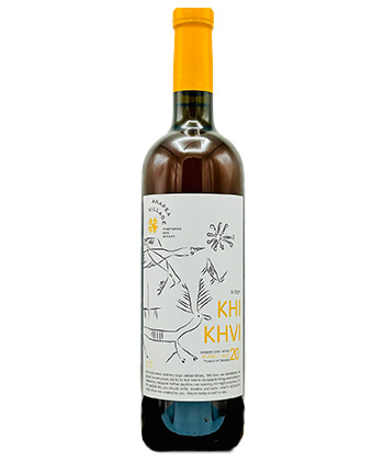 Anapea Village Khikhvi 2020 is one of the best wines from the country of Georgia.