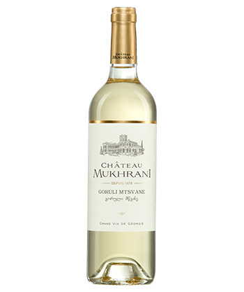 Château Mukhrani Goruli Mtsvane 2024 is one of the best wines from the country of Georgia.