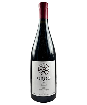 Teleda Orgo Saperavi 2024 is one of the best wines from the country of Georgia. 
