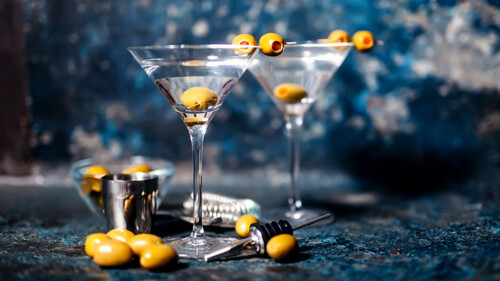 A Visual Timeline of the Martini, From the Dawn of the V-Shaped Glass to Espresso Martini Mania
