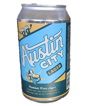 Fast Friends Beer Co. Austin City Lager is one of the best beers for a summer BBQ, according to pitmasters.