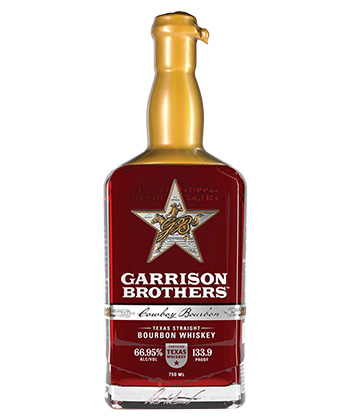 Garrison Brothers Cowboy is one of the most underrated bourbons, according to bartenders.