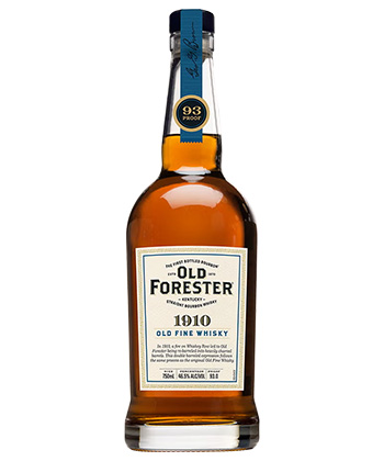 Old Forester 1910 Old Fine Whisky is one of the most underrated bourbons, according to bartenders.