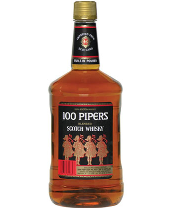 100 Pipers is one of the most popular Scotch brands for 2026.