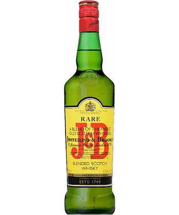 J&B is one of the most popular Scotch brands for 2026.