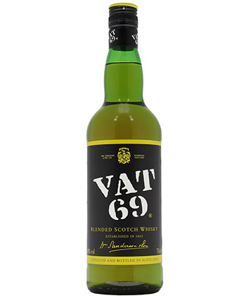Vat 69 is one of the most popular Scotch brands for 2026.