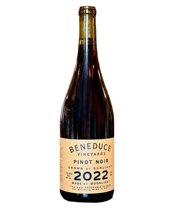 Beneduce Vineyards Pinot Noir 2022 is one of the best pinot noirs for 2026.