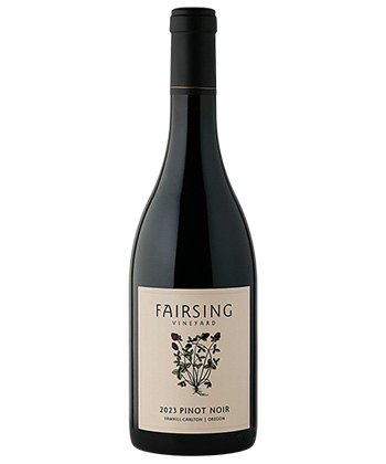 Fairsing Vineyard Pinot Noir 2023 is one of the best Pinot Noirs for 2026.