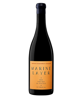 Marine Layer Sanford and Benedict Vineyard Pinot Noir 2023 is one of the best Pinot Noirs for 2026.