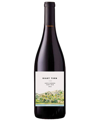 Right Turn Wine Co. Santa Barbara Pinot Noir 2022 is one of the best Pinot Noirs for 2026.