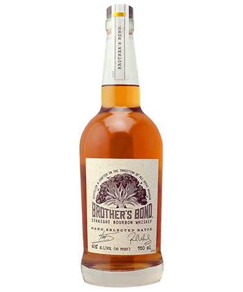 Brother’s Bond is a less-popular producer for bourbon lovers to try.