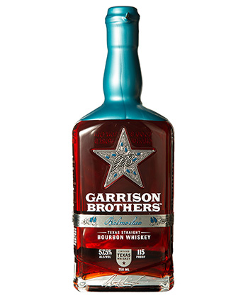 Garrison Brothers is a less-popular producer for bourbon lovers to try.