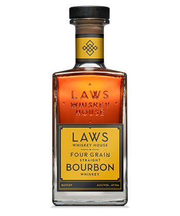 Laws Whiskey House is a less-popular producer for bourbon lovers to try.