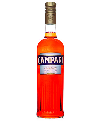 Campari is one of the most common liqueurs on cocktail menus.
