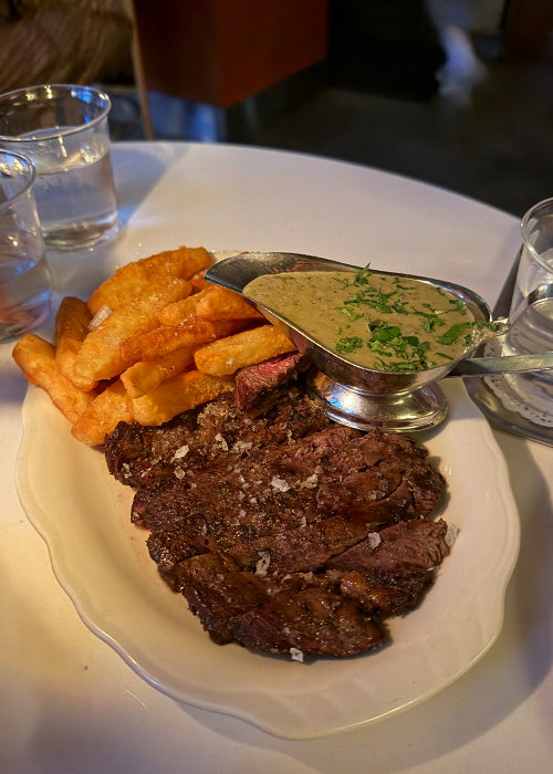 schmuck. is one of New York City's top cocktail bars, and it's now selling steak frites.