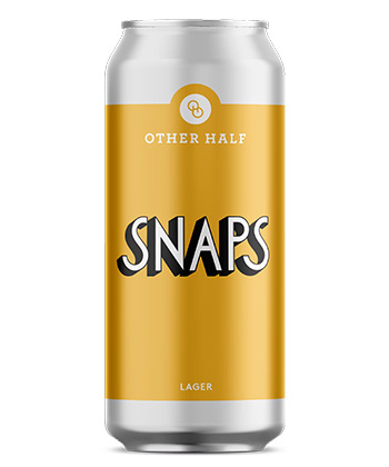 Other Half Brewing Snaps Lager is a beer to keep stocked in coolers this summer, according to brewers.