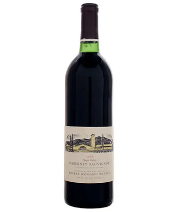 Robert Mondavi Cabernet Sauvignon 1986 is a wine sommeliers served at their weddings.