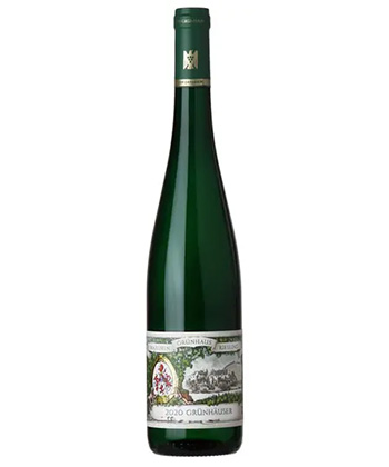 2020 Maximin Grünhäuser Riesling Trocken is a wine sommeliers served at their weddings.