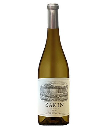 Zakin Estate Russian River Valley Chardonnay 2022 is a wine sommeliers served at their weddings.