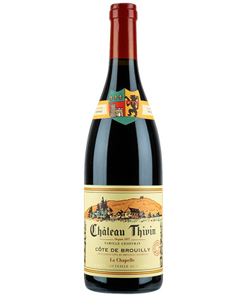 Château Thivin Côte de Brouilly is a wine sommeliers served at their weddings.