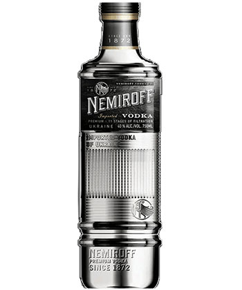 Nemiroff is one of the most popular vodka brands in the world for 2026.