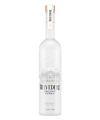 Belvedere Organic Vodka is one of the best vodkas for 2026.