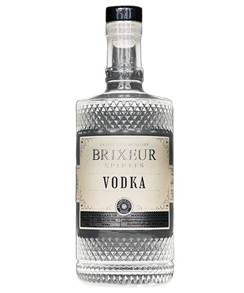 Brixeur Vodka is one of the best vodkas for 2026.